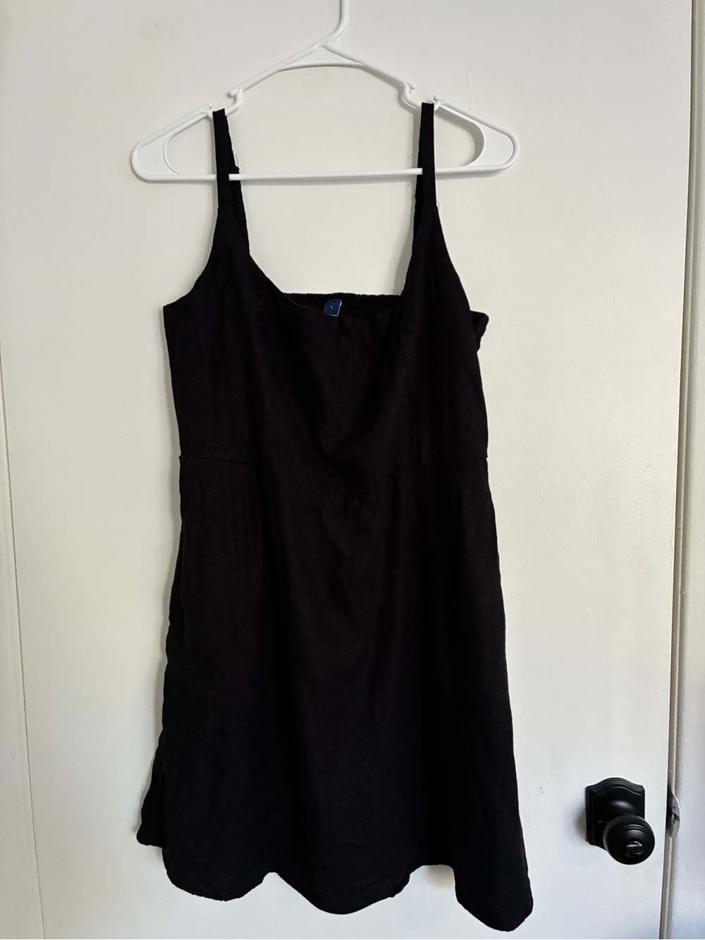 Old Navy Classic Black Sleeveless A-Line Dress